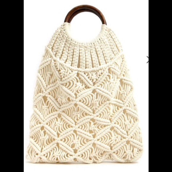 Forever 21 Handbags - New Crochet Bag 2 colors available